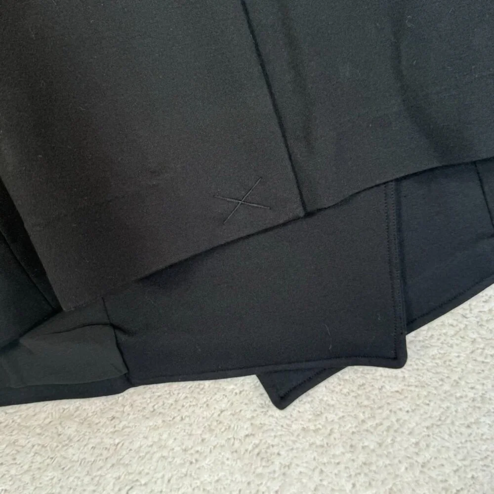 Spanx Womens Perfect Asymmetric Tailored Vest Ponte Knit Black Size 1X Work NWT - Picture 5 of 12